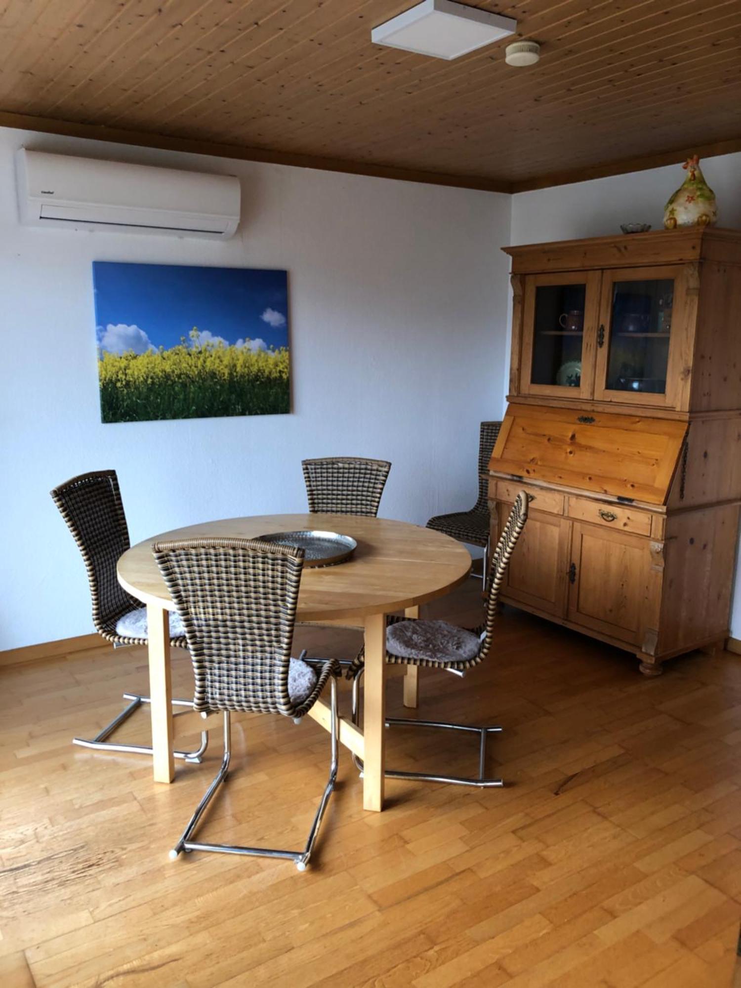Idyllisch Wohnen Im Weserbergland - Bungalow Mit Phantastischer Aussicht Fuer 4 Personen Polle Exterior photo